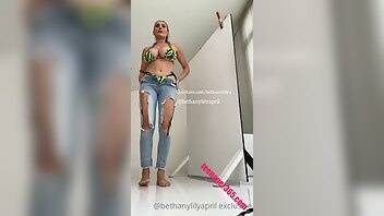 Bethany lily bikini & jeans photoshoot nude onlyfans videos 2020/09/23 on adultfans.net