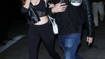 Barbara Palvin & Dylan Sprouse Leave The Nice Guy After Partying All Night on adultfans.net