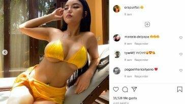 Faii Orapun Grabbing And Teasing Her Huge Tits OnlyFans Insta  Videos on adultfans.net
