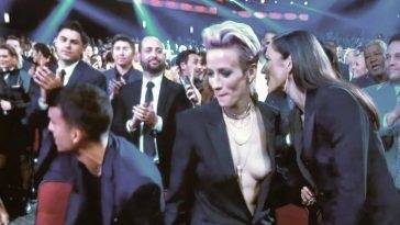 Megan Rapinoe Nude Lesbian Pics & Nip Slip at ESPY Awards on adultfans.net