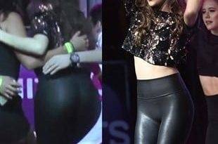 Hailee Steinfeld Shows Off Her Ass In Tight Leather Leggings on adultfans.net
