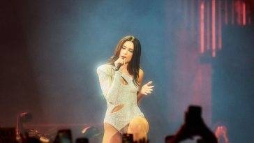 Dua Lipa Looks Hot on Stage During Her Future Nostalgia Tour (14 Pics + Video) on adultfans.net