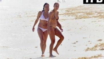 Michelle Rodriguez Shows Off Her Body While Taking a Dip with a Mystery Blonde in Mexico - Mexico on adultfans.net