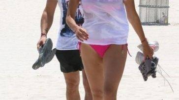 Fernando Alonso & Andrea Schlager Enjoy a Sunny Day in Miami on adultfans.net