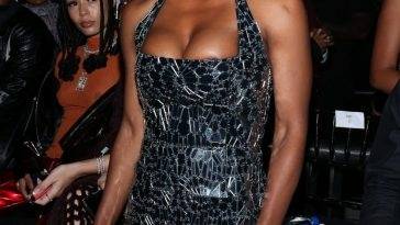 Patina Miller Flashes Her Tits During NYFW on adultfans.net