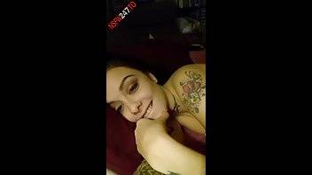 Alessa Savage tease in bed onlyfans porn videos on adultfans.net