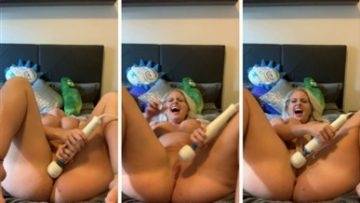Kristen Kindle Nude Hitachi Masturbating Video  on adultfans.net