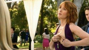 Alicia Witt Topless Scene from 'House of Lies' on adultfans.net