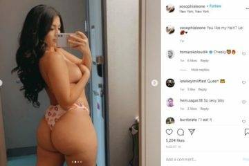 Sophia Leone Nude  Threesome Video on adultfans.net