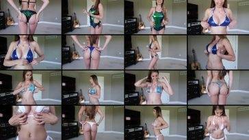 Christina Khalil Fairy Bikini Try-On (1 Video) on adultfans.net