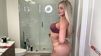 Kendra Karter undressing before shower onlyfans porn videos on adultfans.net
