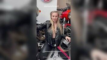 Bethany lily full leather biker girl outfit onlyfans videos 2021/01/26 on adultfans.net