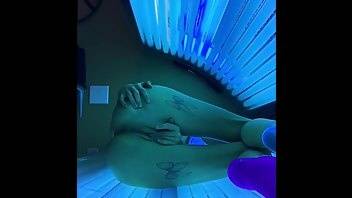 Emma Hix Had little fun the tanning bed haha - OnlyFans free porn on adultfans.net