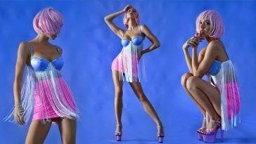 Alexis Ren Looks Hot in a Pink Skirt on Halloween (15 Photos + Video) on adultfans.net