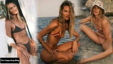 Candice Swanepoel Shows Off Her Beautiful Body in the Tropic of C Serenity Bikini Shoot on adultfans.net
