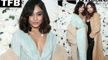 Vanessa Hudgens Wows in a Sexy Gown at the Annual LA Mission 19s Fundraiser on adultfans.net