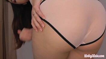 Aliciak a very rare joi clip from me for the sheer panty ass lover onlyfans xxx porn on adultfans.net