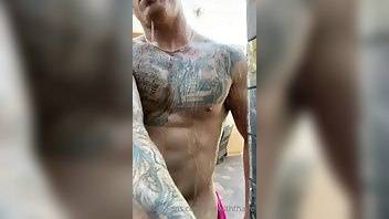 Flexwiththane What s hotter me showering or outside or Vegas weath xxx onlyfans porn on adultfans.net