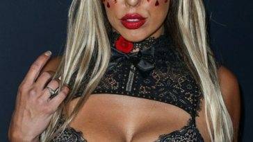 Monique Nicole LeClair Flaunts Her Sexy Tits & Butt at the 2021 Maxim Halloween Party on adultfans.net