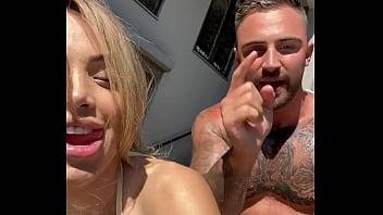 Rough sex on poolside on adultfans.net