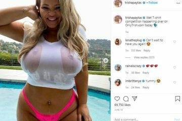 Trisha Paytas Nude Deep Throat Blowjob Cum Facial  Video on adultfans.net