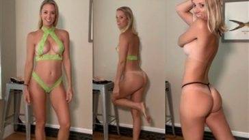 Vicky Stark Lace Lingerie Try On Nude Video on adultfans.net
