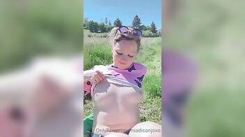 Madisonjoxo just a day in nature onlyfans  video on adultfans.net