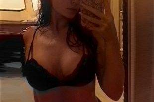Kylie Jenner Black Lace Bra Selfies on adultfans.net
