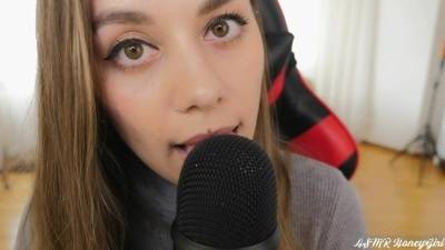 ASMR Honey Girl - Ear Licking on adultfans.net