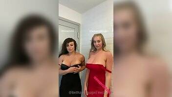 Bethany lily stripping down w/ fiona onlyfans videos 2020/08/04 on adultfans.net
