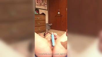 Queen_egirl27 tied my feet together and fucked myself xxx onlyfans porn videos on adultfans.net