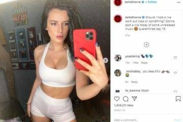 Bella Thorne Nude Tease New  Videos on adultfans.net
