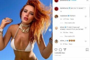 Bella Thorne Nude Tease New  Video Leak on adultfans.net