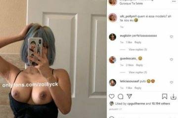 Nejisui Playing With Her Tits OnlyFans Insta  on adultfans.net