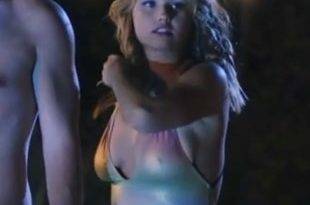 Debby Ryan Nips And Tits Swimsuit Scenes From "Cover Versions" on adultfans.net