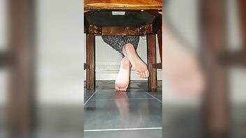 A thing for red 27 11 2019 93726469 candid soles while i read a book at the table onlyfans xxx po... on adultfans.net