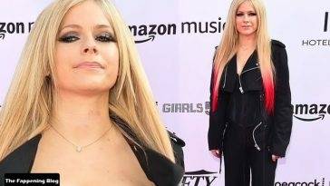 Avril Lavigne Flaunts Her Sexy Boobs at Variety 19s 2021 Music Hitmakers Brunch in LA on adultfans.net