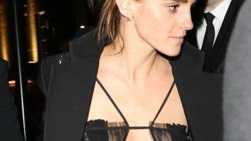Emma Watson Heads Home After Partying with Friends at Pre-BAFTA Party on adultfans.net