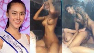 Miss Thailand World 2016 Jinnita Buddee Sex Tape Porn Scandal! - Thailand on adultfans.net