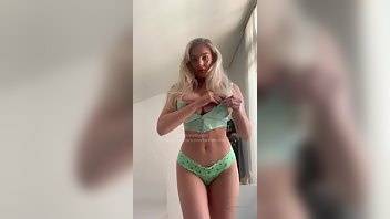 Bethanylilya bts photoshoot green top and panties xxx onlyfans porn videos on adultfans.net
