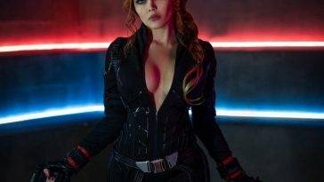 Kalinka Fox Nude Black Widow Cosplay Patreon Set  on adultfans.net