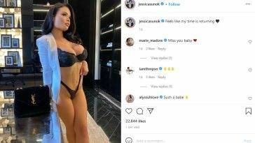 Jessica Sunok Horny Thot Seducing Topless In Bed OnlyFans Insta Leaked Videos on adultfans.net