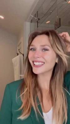 You win a private Zoom Call with Elizabeth Olsen. She immediately knows you?re a little jerk boy so she says ?It?s fine. Cum for me.? and smiles as you shoot out multiple loads of cum. on adultfans.net