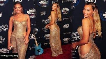 Camille Kostek Shines at the 2021 Sports Illustrated Awards in Hollywood on adultfans.net