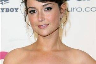 AT&T Spokesgirl Milana Vayntrub Poses Completely Topless For Playboy on adultfans.net