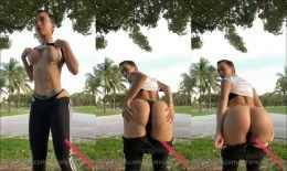 Dani Daniels Public Shower in Jamaica Nude  Video 2020/12/28 - Jamaica on adultfans.net