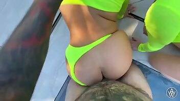 Poolside Threesome With Adam22, Lena The Plug and Angela White on adultfans.net
