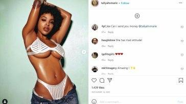 TaliyahxMarie Ebony Slut Teasing On Cam OnlyFans Insta Leaked Videos on adultfans.net