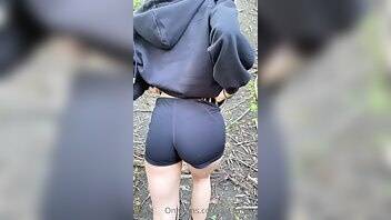 Waifumiia my first outdoor pov cumshot sextape imagine we were gonna go out for a hik on adultfans.net