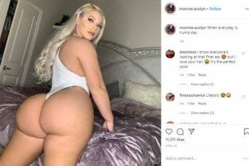 Austyn Monroe Nude Anal Butt Plug  on adultfans.net